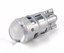 Светодиодная лампа W5W (T10) 1SMD (5050) LG CHIP WHITE