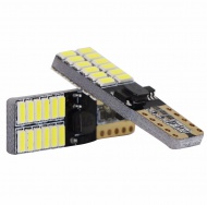 Светодиодная лампа W5W (T10) 24SMD (2835) CAN BUS WHITE