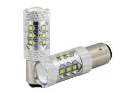 Светодиодная лампа P21/5W (BA15S-1156) 14SMD (2835)  CREE WHITE